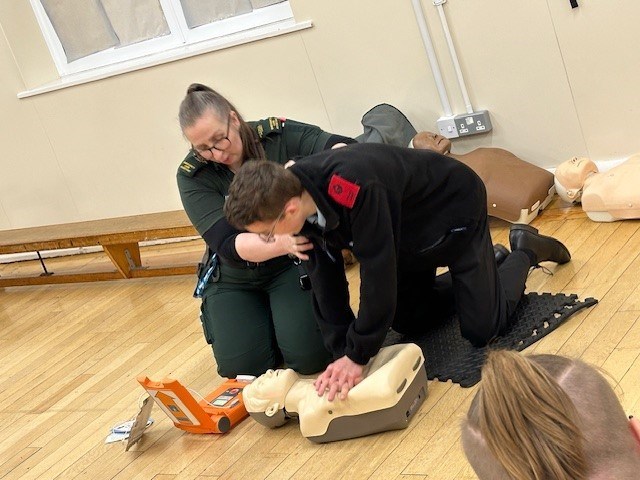 CPR training night